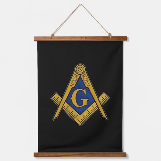 Activiteiten in de omgeving van Master Freemasonry Hangend Wandkleed (Voorkant)