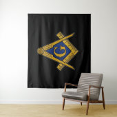 Activiteiten in de omgeving van Master Freemasonry Wandkleed (In situ)