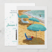 Activiteiten in de omgeving van Maui Beach Umbrell Feestdagenkaart (Voorkant / Achterkant)