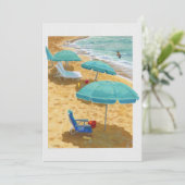 Activiteiten in de omgeving van Maui Beach Umbrell Feestdagenkaart (Staand voorkant)