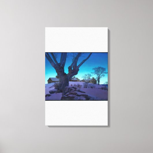 Activiteiten in de omgeving van Maxfield Parrish - Canvas Afdruk (Voorkant)