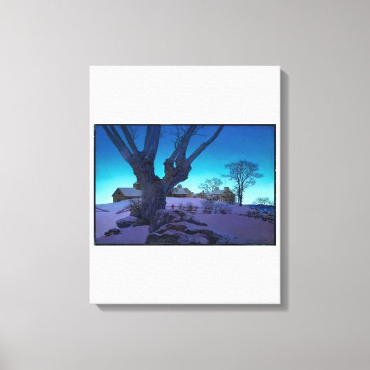 Activiteiten in de omgeving van Maxfield Parrish - Canvas Afdruk (Voorkant)
