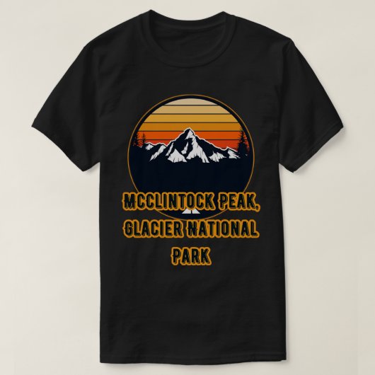 Activiteiten in de omgeving van McClintock Peak Gl T-shirt (Design voorkant)