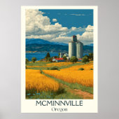 Activiteiten in de omgeving van McMinnville Oregon Poster (Voorkant)
