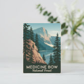 Activiteiten in de omgeving van Medicine Bow Natio Briefkaart (Staand voorkant)