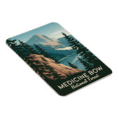 Activiteiten in de omgeving van Medicine Bow Natio Magneet (Rechterzijde)