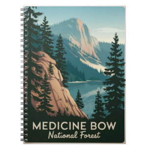 Activiteiten in de omgeving van Medicine Bow Natio Notitieboek