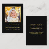 Activiteiten in de omgeving van Memorial Black Fun Visitekaartje (Voorkant / Achterkant)