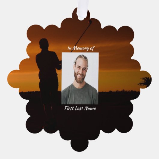 Activiteiten in de omgeving van Memorial Keepsake  Ornament Kaart (Voorkant)