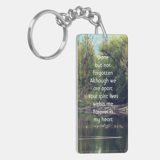 Activiteiten in de omgeving van Memorial Keepsake  Sleutelhanger (Voorkant Links)