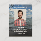 Activiteiten in de omgeving van Memorial Photo Pra Visitekaartje (Achterkant)