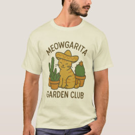 Activiteiten in de omgeving van Meowgarita Garden  T-shirt