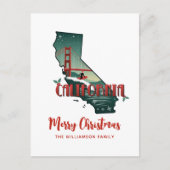 Activiteiten in de omgeving van Merry Christmas Ca Feestdagenkaart (Voorkant)