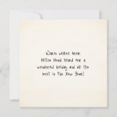 Activiteiten in de omgeving van Merry Christmas Hi Feestdagenkaart (Achterkant)