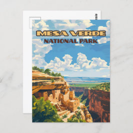 Activiteiten in de omgeving van Mesa Verde Nationa Briefkaart