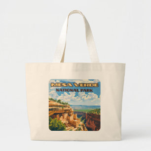 Activiteiten in de omgeving van Mesa Verde Nationa Grote Tote Bag