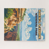 Activiteiten in de omgeving van Mesa Verde Nationa Legpuzzel (Horizontaal)