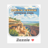 Activiteiten in de omgeving van Mesa Verde Nationa Sticker (Vel)