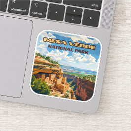 Activiteiten in de omgeving van Mesa Verde Nationa Sticker