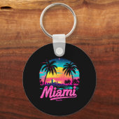 Activiteiten in de omgeving van Miami Beach - Ret Sleutelhanger (Voorkant)
