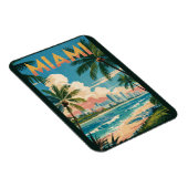 Activiteiten in de omgeving van Miami Florida Illu Magneet (Rechterzijde)