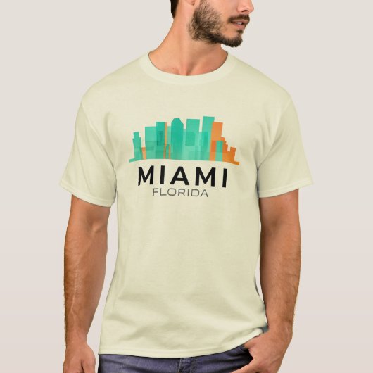 Activiteiten in de omgeving van Miami Florida Mini T-shirt (Voorkant)