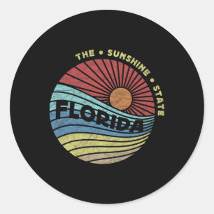 Activiteiten in de omgeving van Miami Vibes Beach Ronde Sticker
