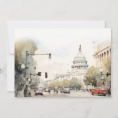 Activiteiten in de omgeving van Minimal Washington Kaart (Achterkant)