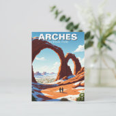 Activiteiten in de omgeving van Moab Utah Arches N Briefkaart (Staand voorkant)