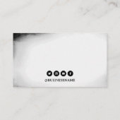 Activiteiten in de omgeving van Modern Black and W Visitekaartje (Achterkant)