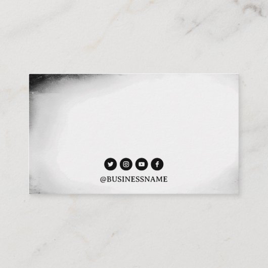 Activiteiten in de omgeving van Modern Black and W Visitekaartje (Achterkant)