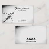 Activiteiten in de omgeving van Modern Black and W Visitekaartje (Voorkant / Achterkant)