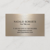 Activiteiten in de omgeving van Modern Black & Gol Visitekaartje (Achterkant)