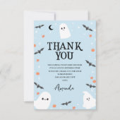 Activiteiten in de omgeving van Modern Blue Hallow Bedankkaart (Voorkant)