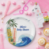 Activiteiten in de omgeving van Modern Blue Ocean  Papieren Bordje (Feest)