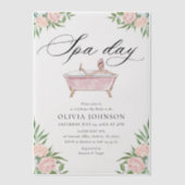 Activiteiten in de omgeving van Modern Blush Pink Vellum Uitnodigingen (Voorkant)