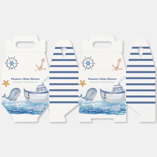 Activiteiten in de omgeving van Modern Boho Ahoy B Bedankdoosjes (Ongevouwen)