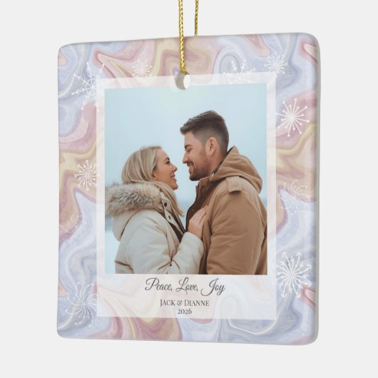 Activiteiten in de omgeving van Modern Boho Square Keramisch Ornament (Links)