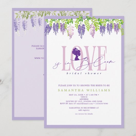 Activiteiten in de omgeving van Modern Love in Blo Kaart (Voorkant / Achterkant)