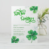 Activiteiten in de omgeving van Modern Lucky Charm Kaart (Staand voorkant)