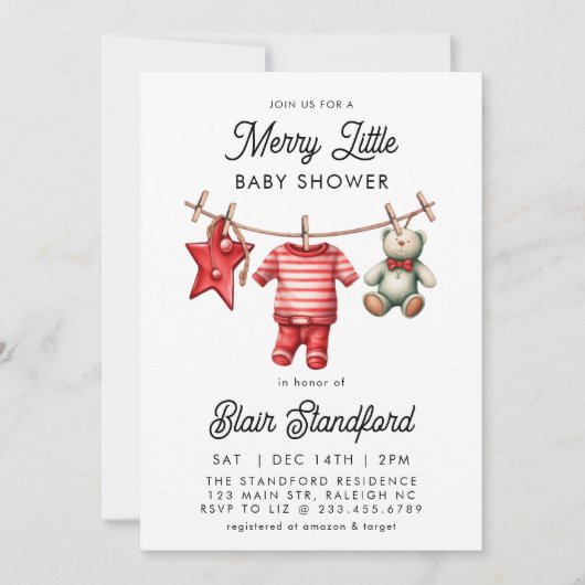 Activiteiten in de omgeving van Modern Merry Littl Kaart (Voorkant)