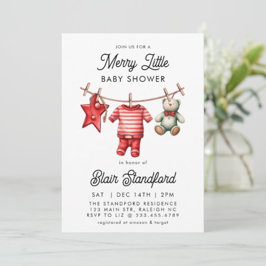 Activiteiten in de omgeving van Modern Merry Littl Kaart (Staand voorkant)