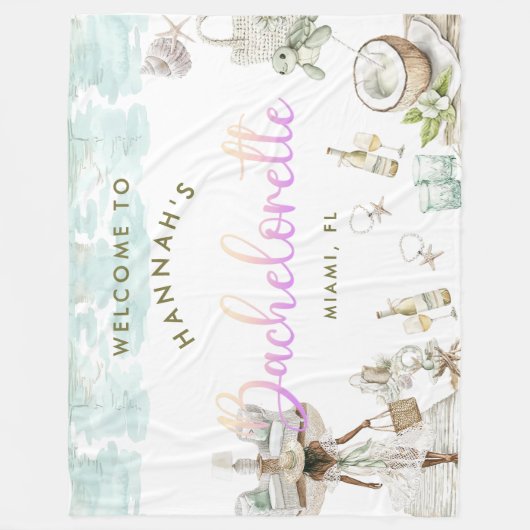 Activiteiten in de omgeving van Modern Miami Beach Fleece Deken (Voorkant)