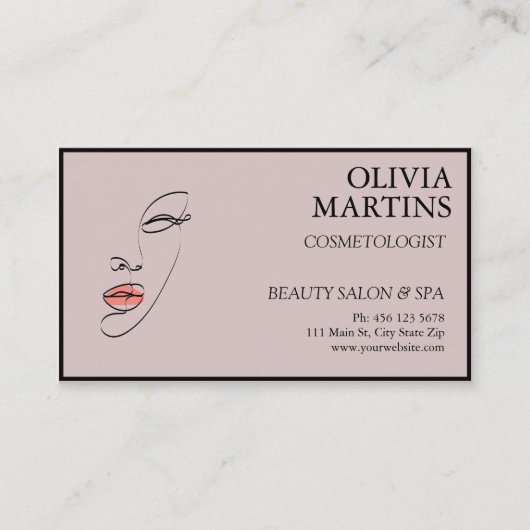 Activiteiten in de omgeving van Modern Minimal Roo Visitekaartje (Voorkant)