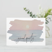 Activiteiten in de omgeving van Modern Ocean Sunse Kaart (Staand voorkant)