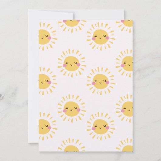 Activiteiten in de omgeving van Modern Pink Sun Li Kaart (Achterkant)