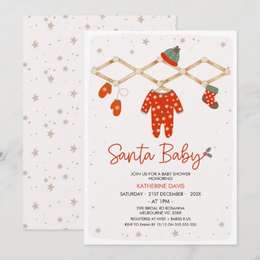 Activiteiten in de omgeving van Modern Red Clothes Kaart (Voorkant / Achterkant)