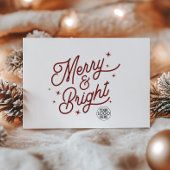 Activiteiten in de omgeving van Modern Retro Merry Feestdagenkaart