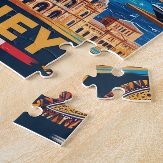 Activiteiten in de omgeving van Modern Sydney Aust Legpuzzel (Zijkant)