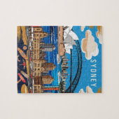 Activiteiten in de omgeving van Modern Sydney Aust Legpuzzel (Horizontaal)